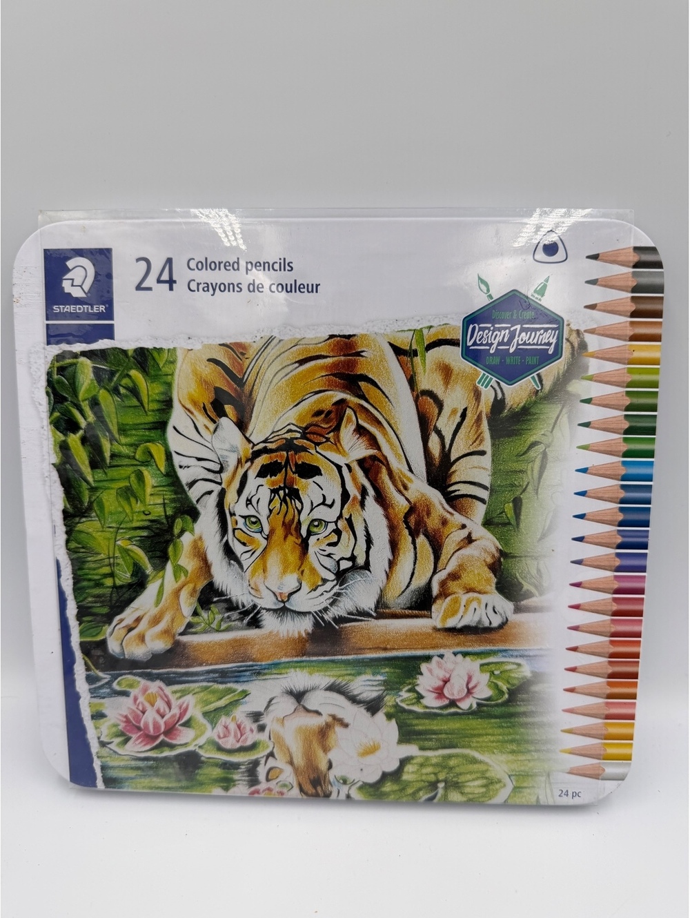 Staedtler 24 Colored Pencils Set arts, school supply, drawing